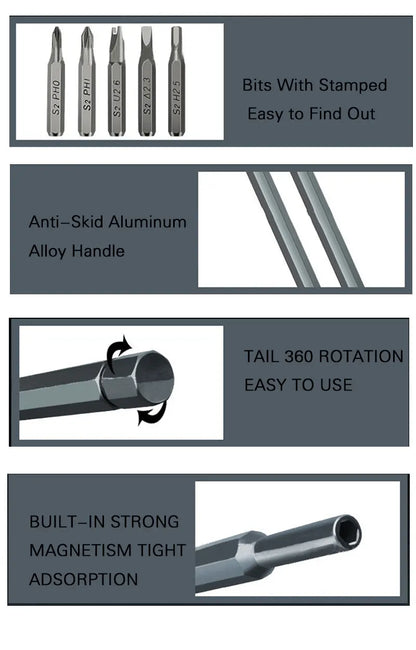 Magnetic Precision Screwdriver Set